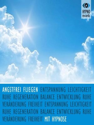 cover image of Angstfrei fliegen mit Hypnose